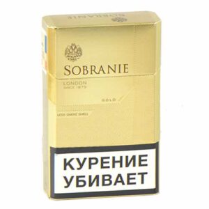 Купить сигареты оптом дешево Sobranie King Size gold