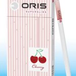 Сигареты оптом Oris Cherry superslims купить в Москве и области с доставкой без предоплаты