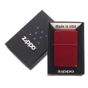 Купить зажигалку Zippo 21063 Candy Apple Red недорого с доставкой , зажигалки и аксессуары для курения в нашем магазине ТабакОптТорг