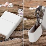 Купить зажигалку Zippo 214 White Matte недорого с доставкой , зажигалки и аксессуары для курения в нашем магазине ТабакОптТорг