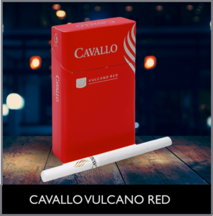 Сигареты оптом Cavallo Vulcano Red купить в Москве и области с доставкой без предоплаты