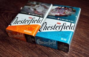 Сигареты оптом Chesterfield KS Blue купить в Москве и области с доставкой без предоплаты